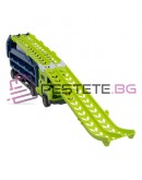 Камион с пързалка и 6 колички до 57 см